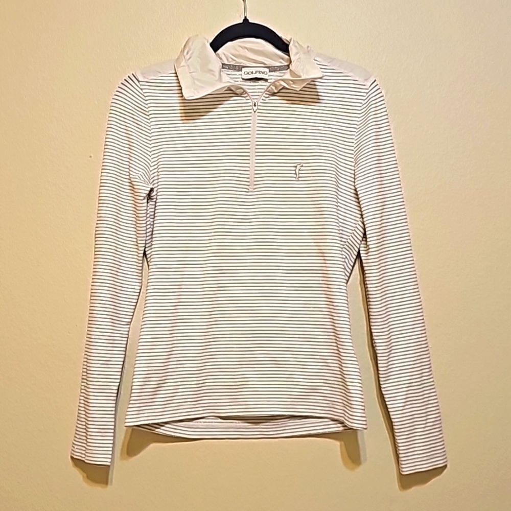 Golfino Unisex Long Sleeve Polo Shirt (US 10)‎